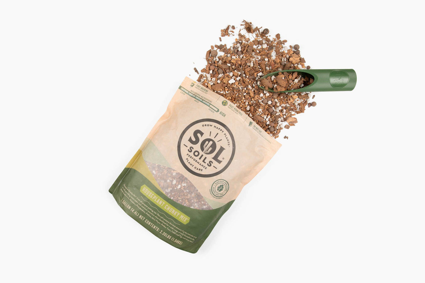 Soil (10Qt) Houseplant Chunky Mix (Aroid/Tropical Soilless)