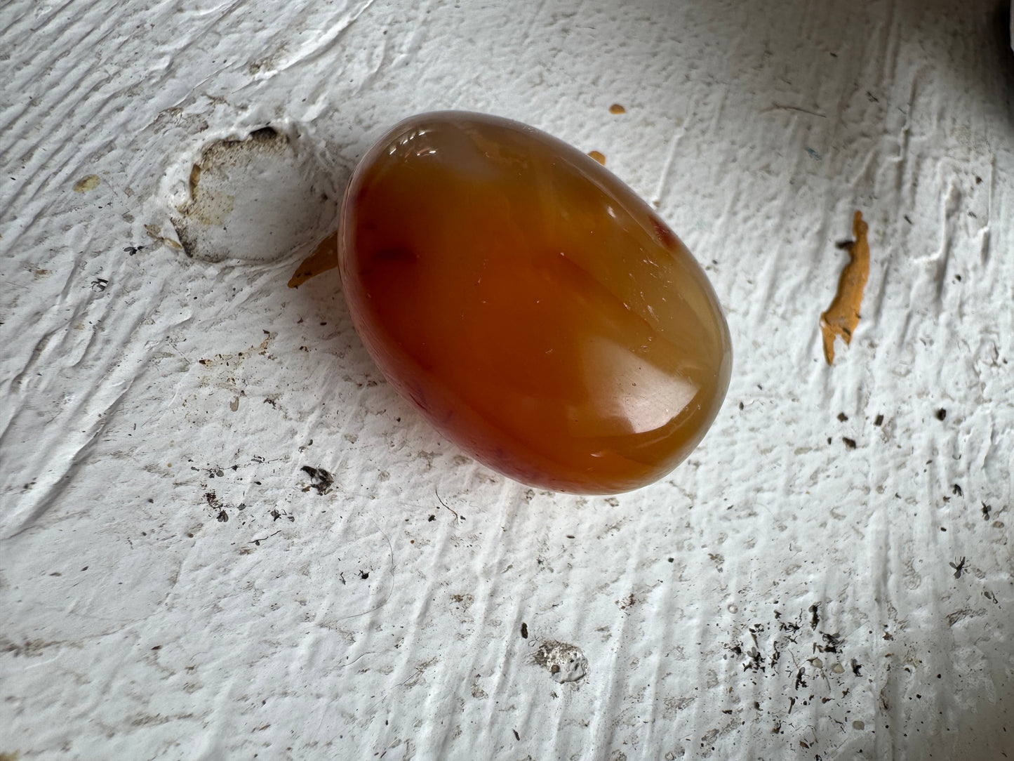 Carnelian palm stones