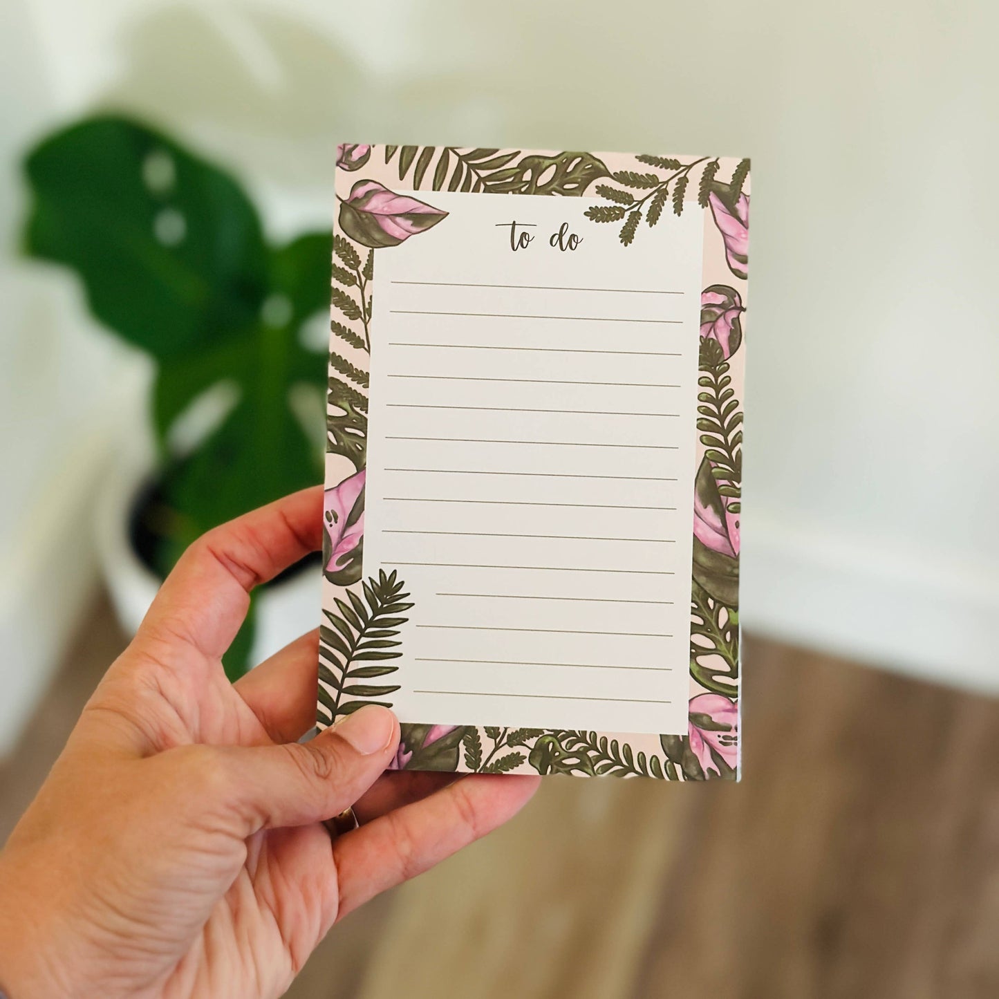 Notepad - House Plant Lined