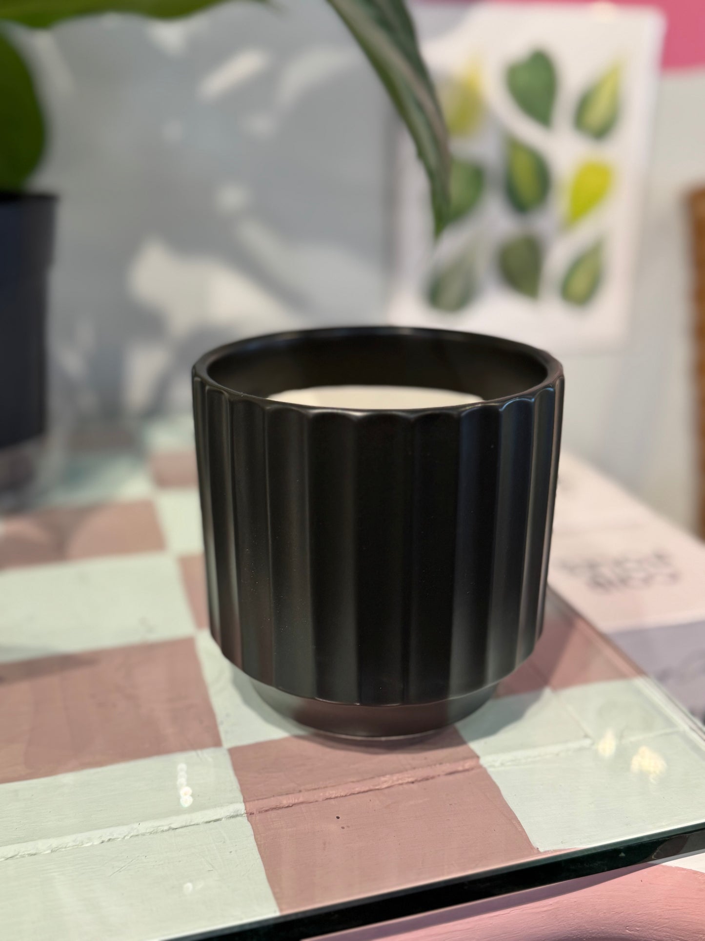 Matte Black Planter