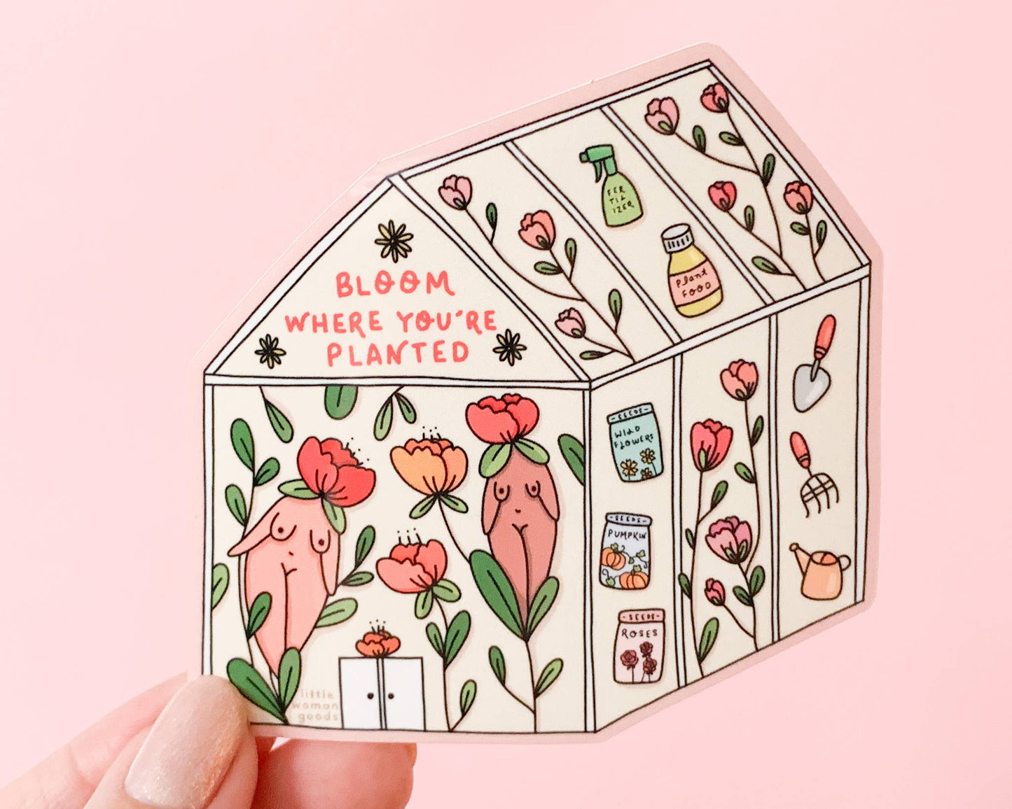 Greenhouse Vinyl Sticker