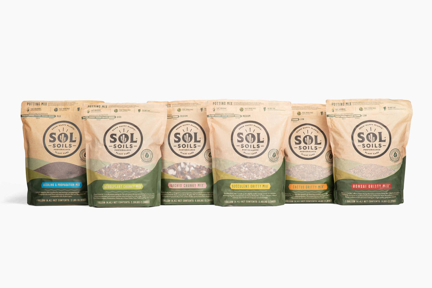 Succulent Gritty Mix (Soilless)(1gal)