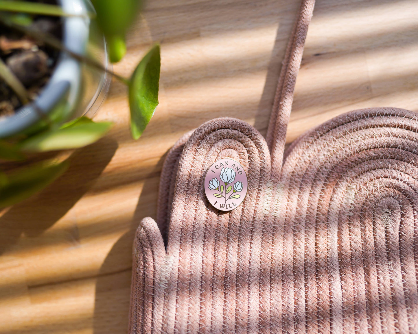 I Can and I Will Enamel Pin