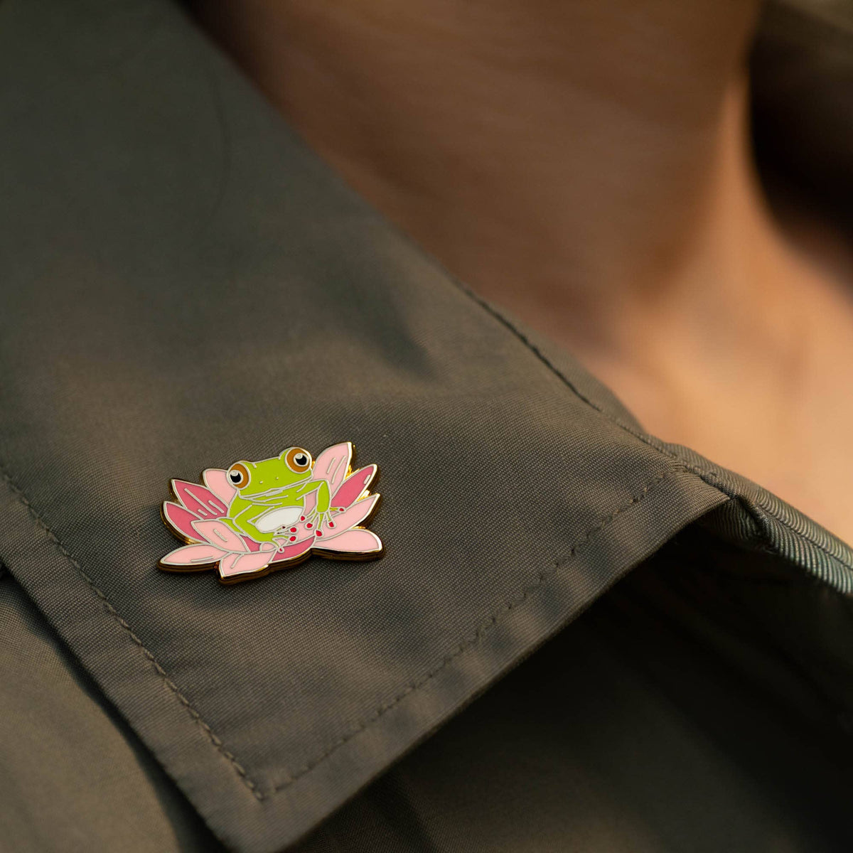 Tree Frog & Lily Pin, Nature Wildlife Gifts
