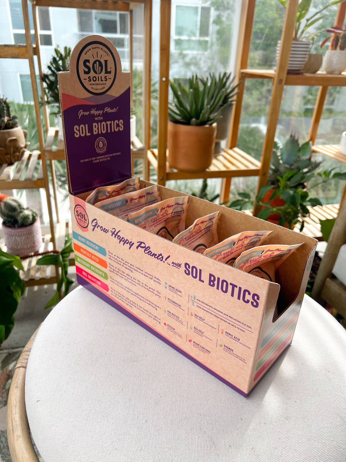 Sol Biotics - Necessary Nutrients - All-Natural Fertilizer