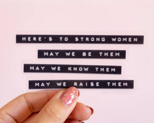 Strong Women - Feminist sticker