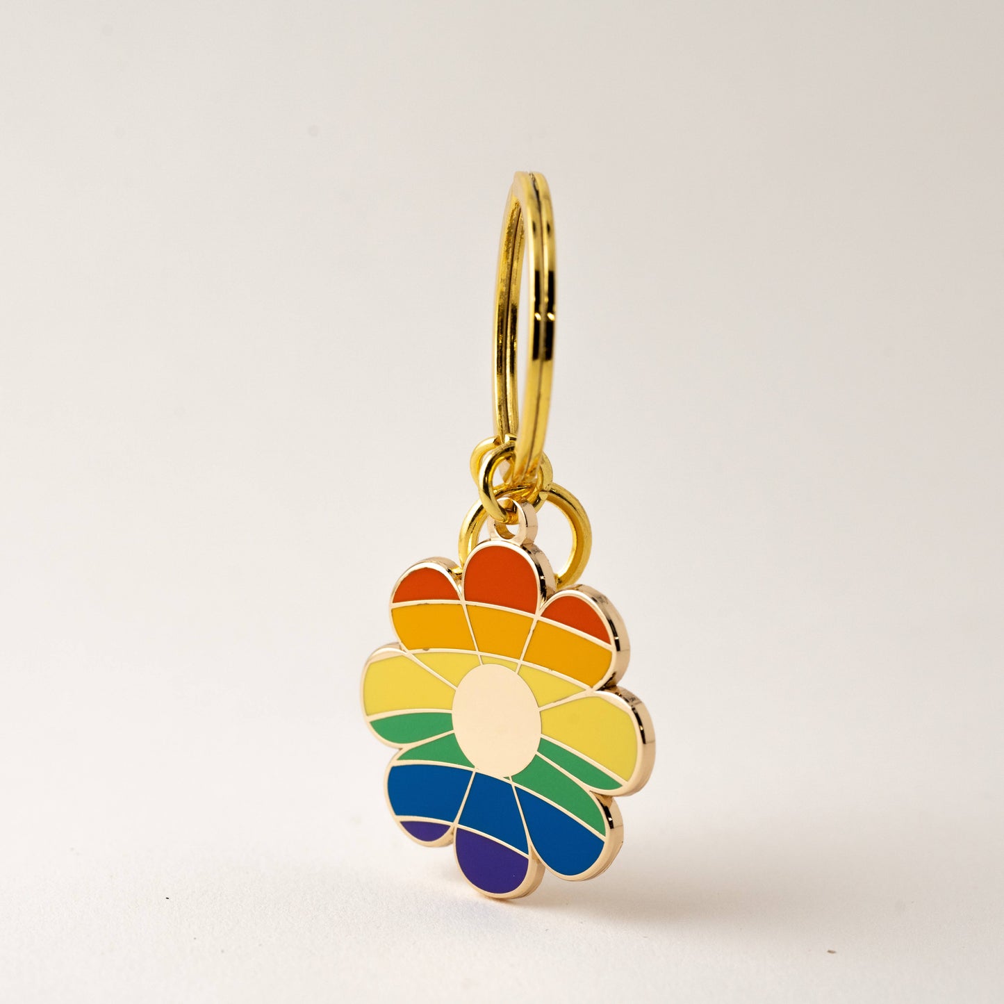 Rainbow Flower Keychain & Bag charm