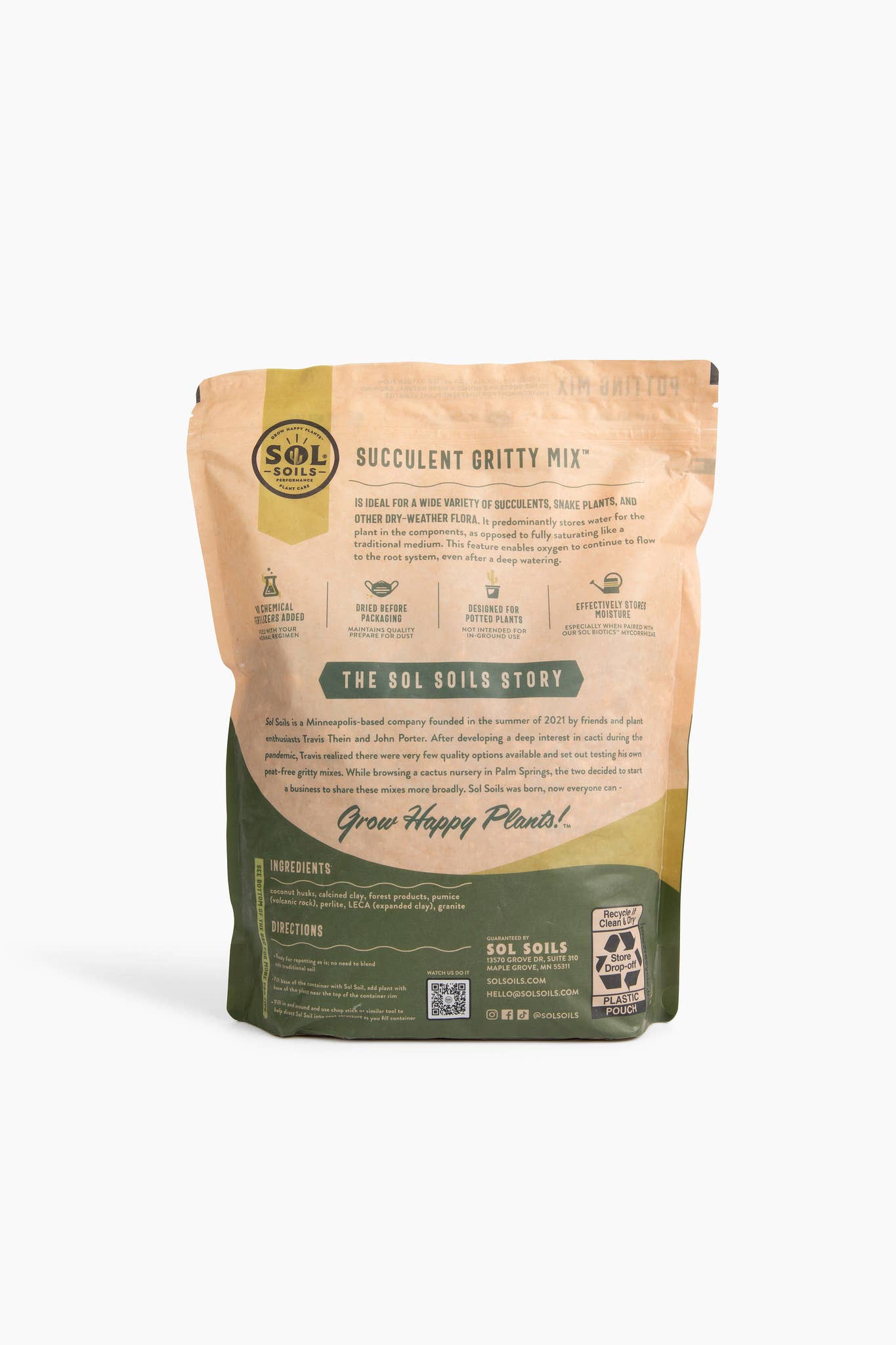 Succulent Gritty Mix (Soilless)(1gal)