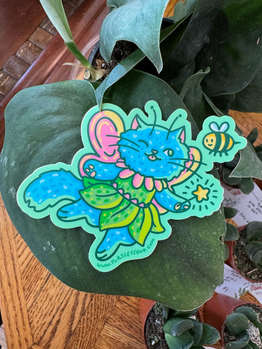 Fairy Cat Sticker