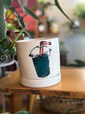 Kwatrous slushie or boba pot