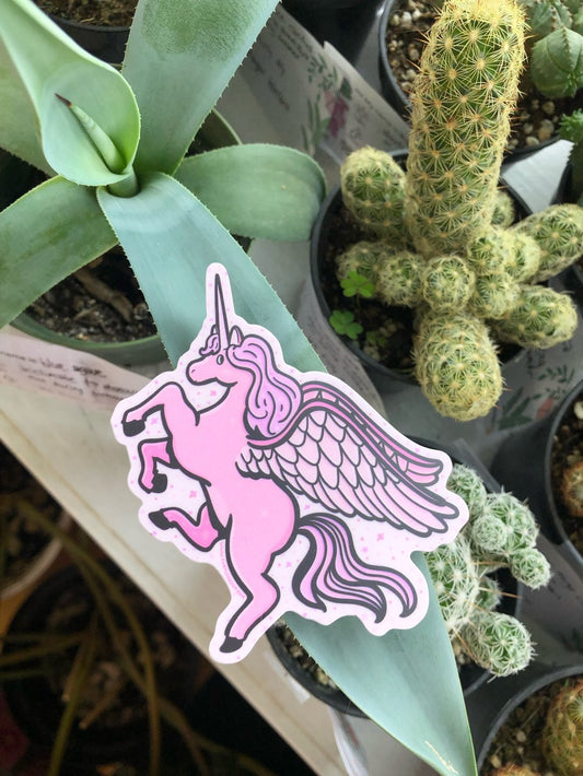 Pink Pegasus sticker