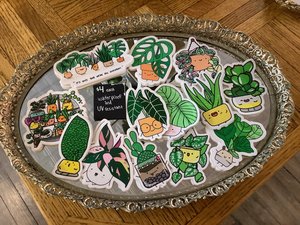 Plant buddy sticker selection