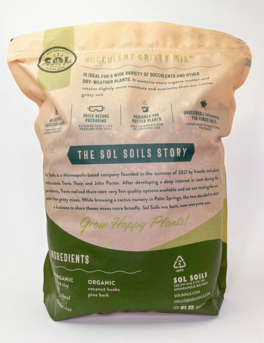 Sol Soils Succulent Gritty Mix